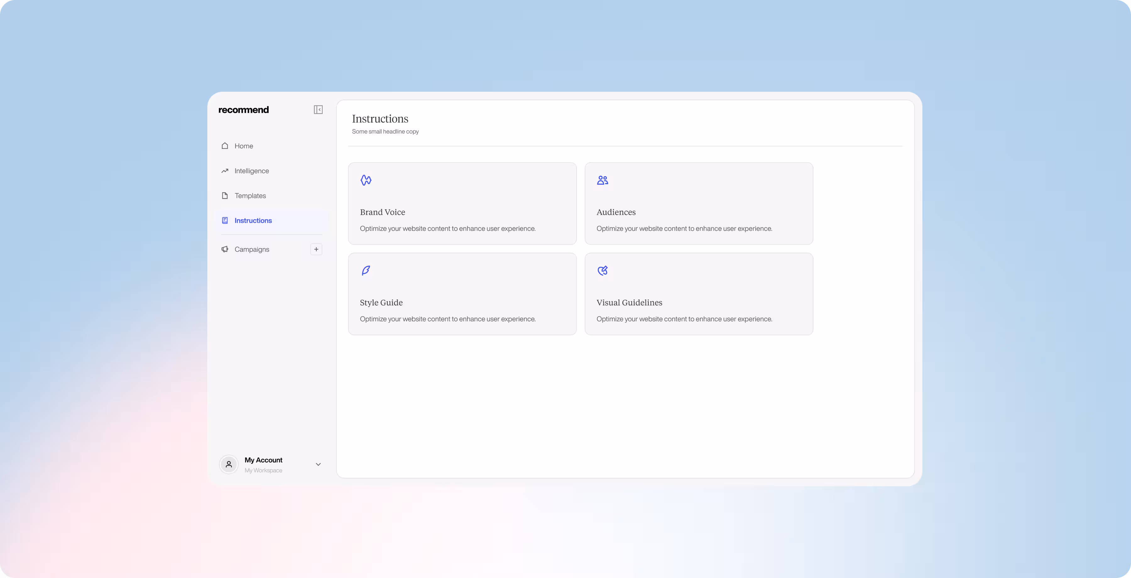 Relevant content at scale.